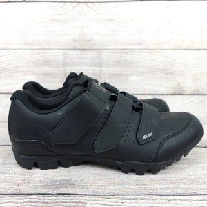 Bontrager Womens Adorn 551876 Black Leather Clipless Bicycle Shoes Size US 10.5